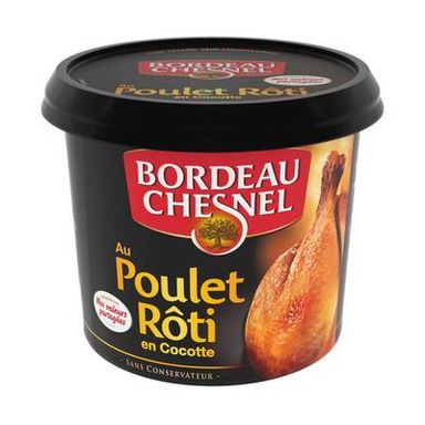 Bordeau Chesnel Rillettes de Poulet Rôti en Cocotte, 220g
