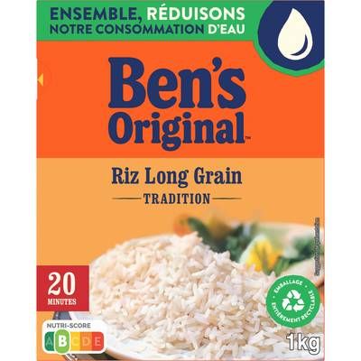 Ben's Original Riz Long Grain Tradition 20 minutes Vrac, 1kg