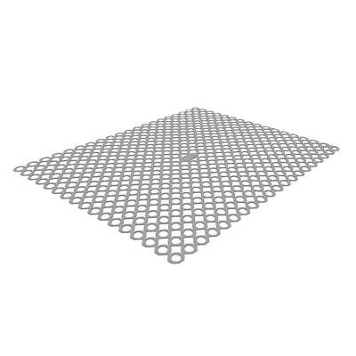 Arvix Tapis d'évier Plastique PP, 38.5 x 33 x 0.3 cm
