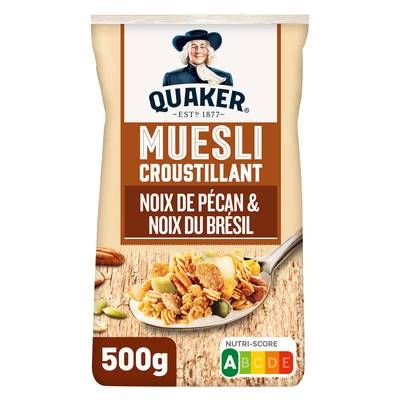 Quaker Golden muesli - Noix de pécan et noix du Brésil, 500g