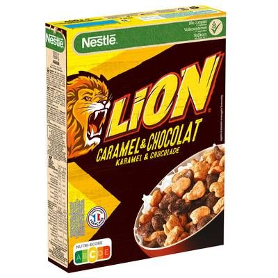 Lion Céréales au Chocolat et Caramel, 400g