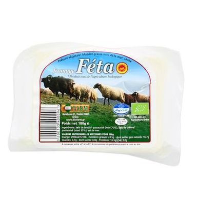 Biofarm Féta grecque bio 46%mg, 180g