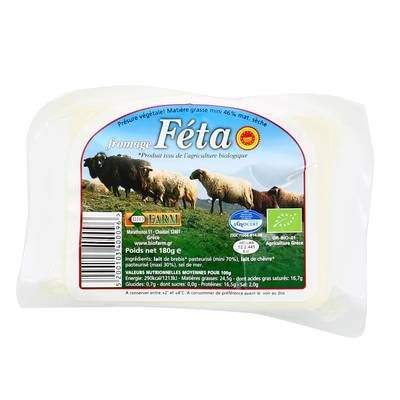 Biofarm Féta grecque bio 46%mg, 180g