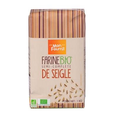 Mon Fournil Farine Semi Complète de Seigle Bio, 1kg