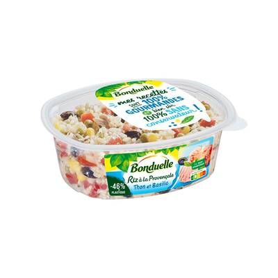 Bonduelle Salade de Riz à la Provençale, Thon et Basilic, 320g