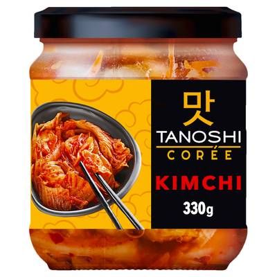 Tanoshi - Corée Kimchi - Chou fermenté épicé à la Coréenne, 330g