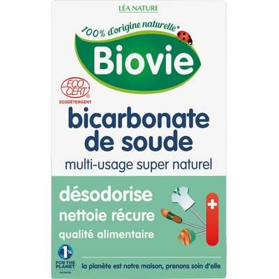 Biovie Bicarbonate de Soude Ecocert, 500g