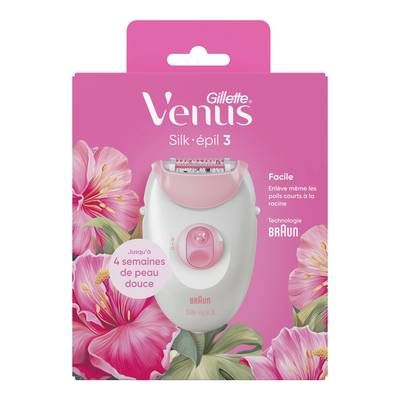 Gillette Venus Épilateur Silk, 1 épilateur