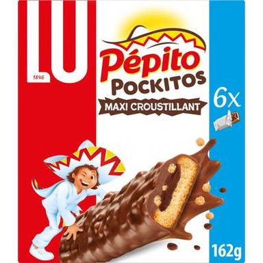 Pépito Crousti choco, 162g, 6 sachets - 162 g