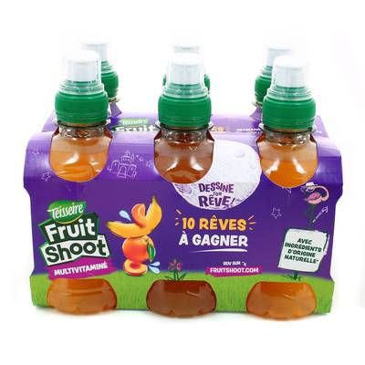 Fruit Shoot Multivitamines, 6x20cl