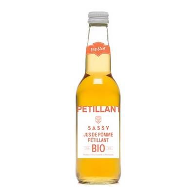Maison Sassy Jus De Pomme Bio Pétillant, 33cl