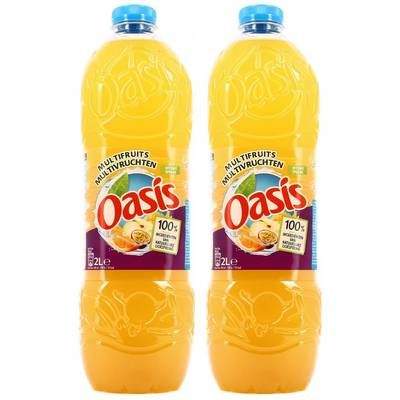 Oasis Multifruits, Lot de 2x2L