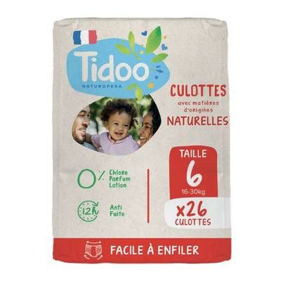 Tidoo Culotte d'apprentissage Jumbo Pack T6 16-30kg, 26 culottes