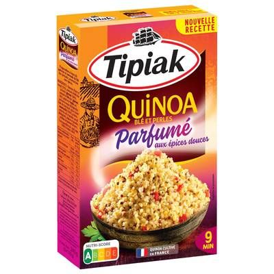 Tipiak Quinoa gourmand parfumé aux épices, 2x120g