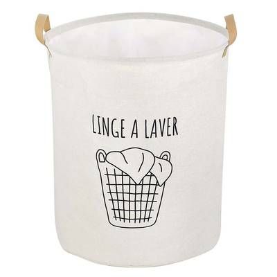 Ménatex Panière à linge coton, 1 pièce