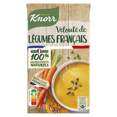 Knorr Soupe Velouté de Légumes Français, 1L