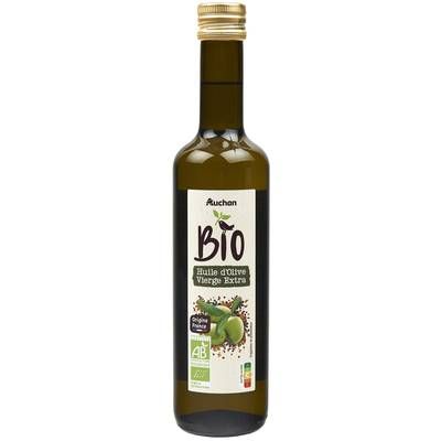 Auchan BIO Huile d'Olive vierge extra Bio, 50cl