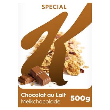 Spécial K de Kellogg's Céréales Chocolat au Lait, 500g