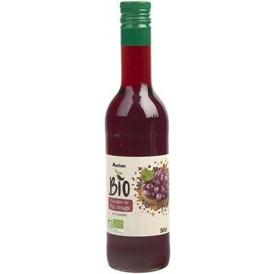 Auchan BIO Vinaigre de vin rouge Bio 6% d'Acidité, 50cl