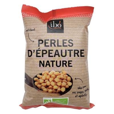 Ibo Perles d'épeautre nature bio, 125g