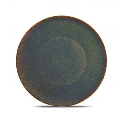 BonBistro Assiette plate vert Cirro, 27 cm