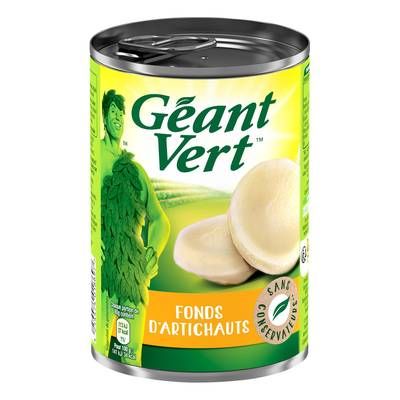 Géant Vert Fonds d'artichauts, 210g