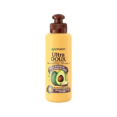 Garnier - Ultra Doux Soin Cheveux Nourrissant Avocat, Karité Cheveux bouclés à frisés, 200ml