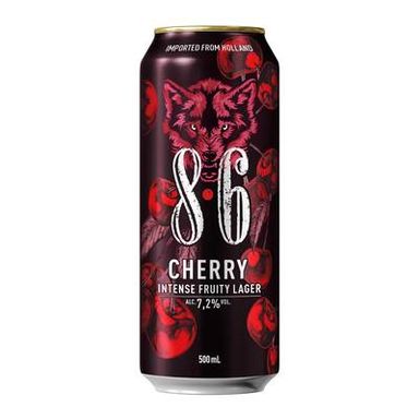 8.6 Bière aromatisée cerise 7,2°, 50cl