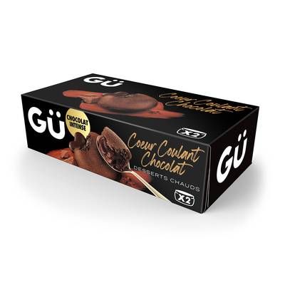 GÜ Coeurs Fondants au chocolat, 2x100g