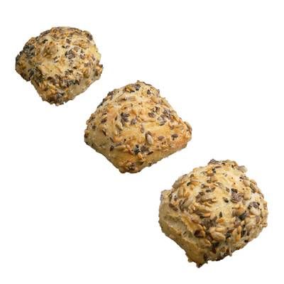 Pains et Tradition Petits pains multicéréales Bio précuits, 8x40g