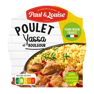Paul & Louise Poulet Yassa et Boulgour, 300g