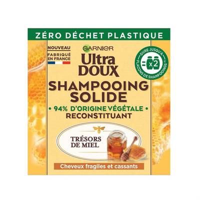 Garnier - Ultra Doux Shampooing solide Protecteur miel , 90g