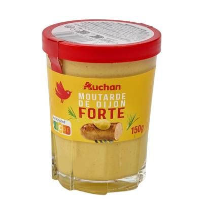 Auchan Moutarde forte de Dijon, 150g