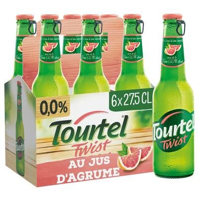 Tourtel Twist agrume 0.00°, 6x27,5cl