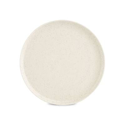 Collection Dot Assiette plate vanille, 27,5 cm