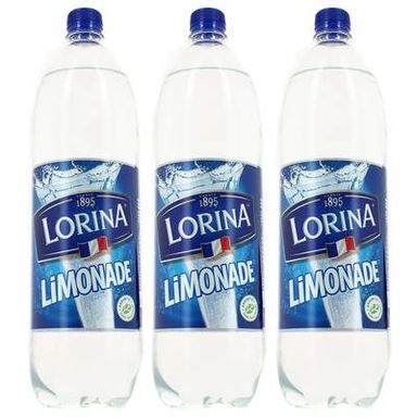 Lorina Limonade double zest, Lot de 3x1L