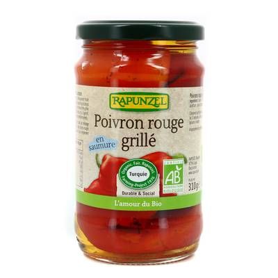 Rapunzel Poivrons rouges grillés bio, 310g