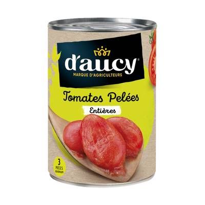 D'aucy Tomates Pelées Entières, 238g