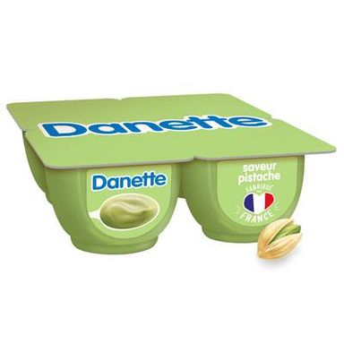 Danette Crème Dessert Pistache, 4x125g