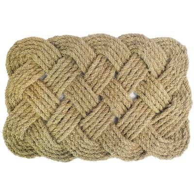 Arvix Tapis coco tressé, 40 x 60  cm