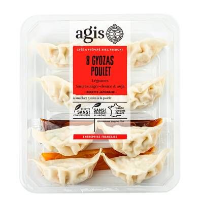 Agis Gyozas au Poulet avec Sauce Soja et Aigre Douce, 200g