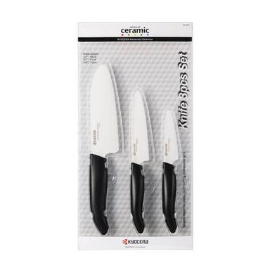 Kyocera Coffret 3 couteaux en céramique, 3 pièces