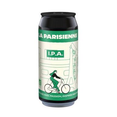 La Parisienne Bière IPA bio 5°, 44cl