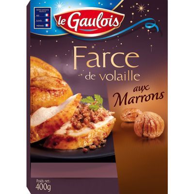 Le Gaulois Farce de volaille aux Marrons, 400g