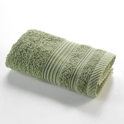 Douceur D Interieur Serviette invité éponge fougère, 30 x 50 cm