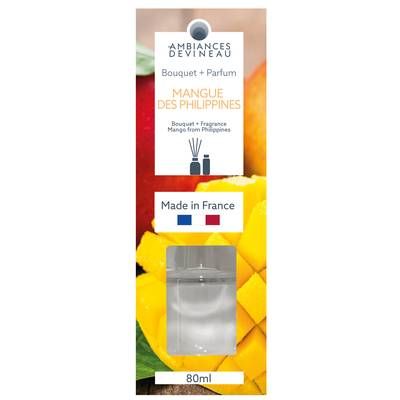 Ambiances Devineau Bouquet Mangue des Philippine + recharge parfum, 80ml