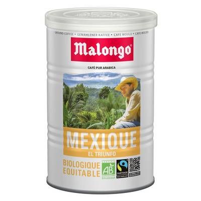 Malongo Café moulu origine mexique bio, 250g