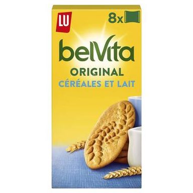 Belvita Belvita P'tit déj sablé lait / céréales, 400g