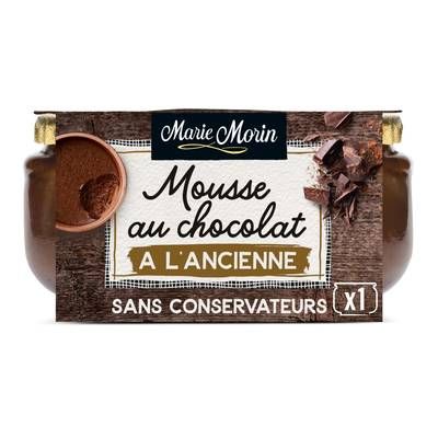 Marie Morin Mousse au chocolat à l'ancienne, 100g