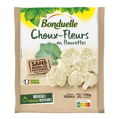 Bonduelle Choux fleurs en fleurettes, 750g